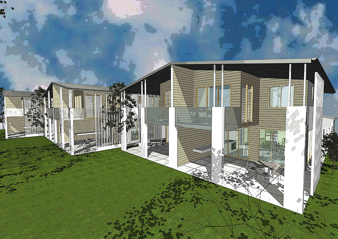 Golf course Sunshine Coast architecture